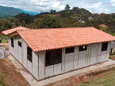 Casa en plaqueta de concreto 1 piso CONCASAYA